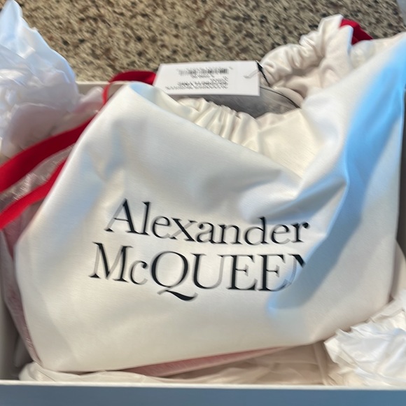 Alexander McQueen Jeweled PVC Shoulder Bag - Picture 4 of 15